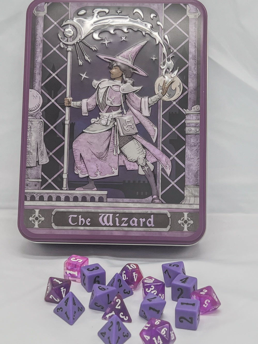 Epic Character Class Dice Set: The Wizard - Bards & Cards