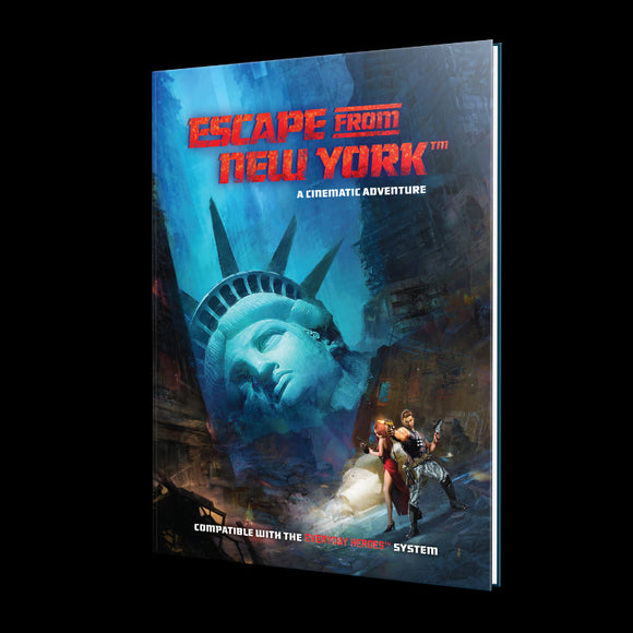 Everyday Heroes Core Rulebook + Escape From New York - A Cinematic Adventure Bundle - Bards & Cards