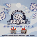 Foam Brain Games Decorative Stud Earrings - Bards & Cards