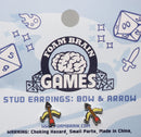 Foam Brain Games Decorative Stud Earrings - Bards & Cards