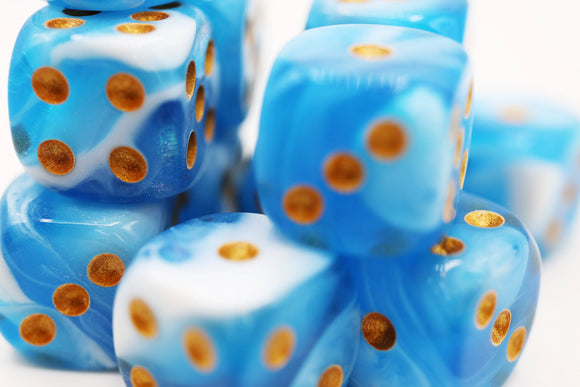 12-Piece Pip D6 Set by Foam Brain Games - Bards & Cards