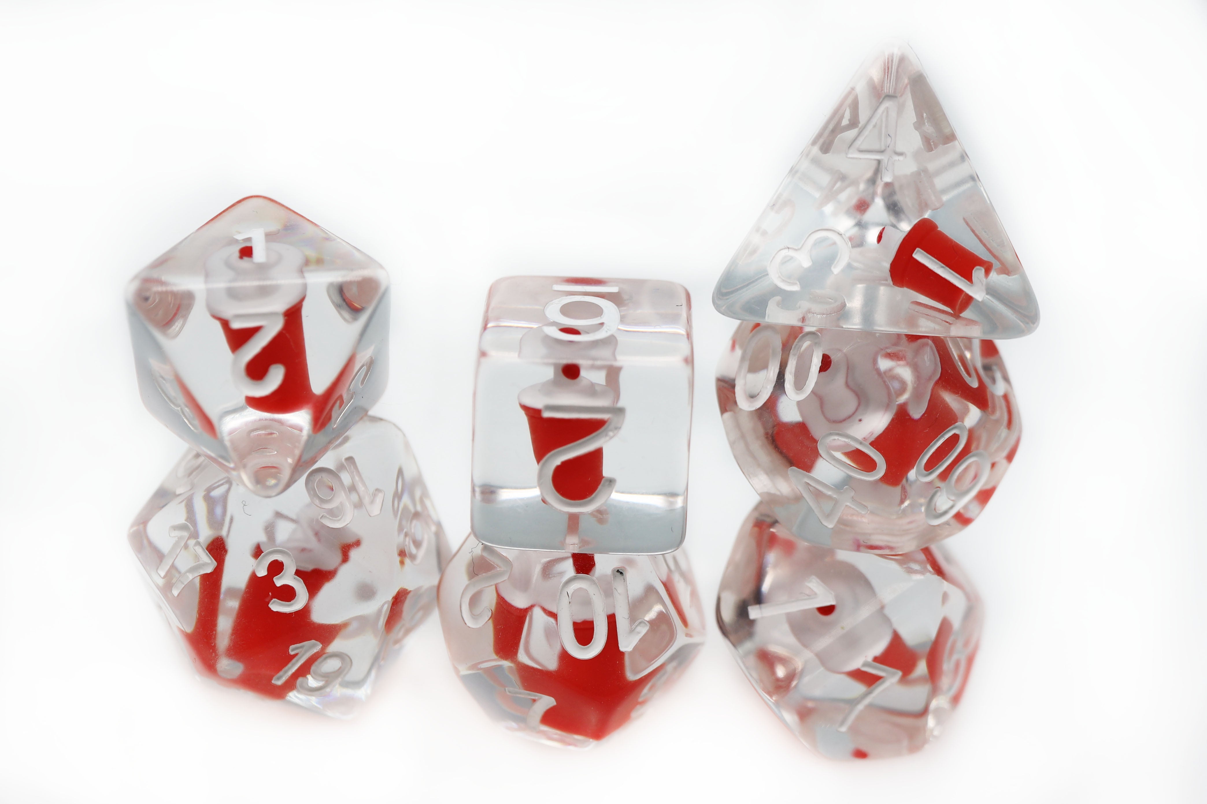 Cola RPG Dice Set - Bards & Cards