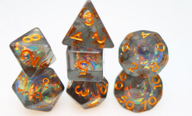 Glint of Treasure RPG Dice Set - Bards & Cards