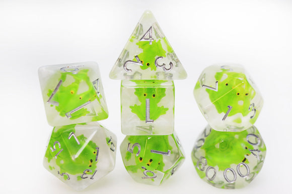 Frozen Frog RPG Dice Set - Bards & Cards
