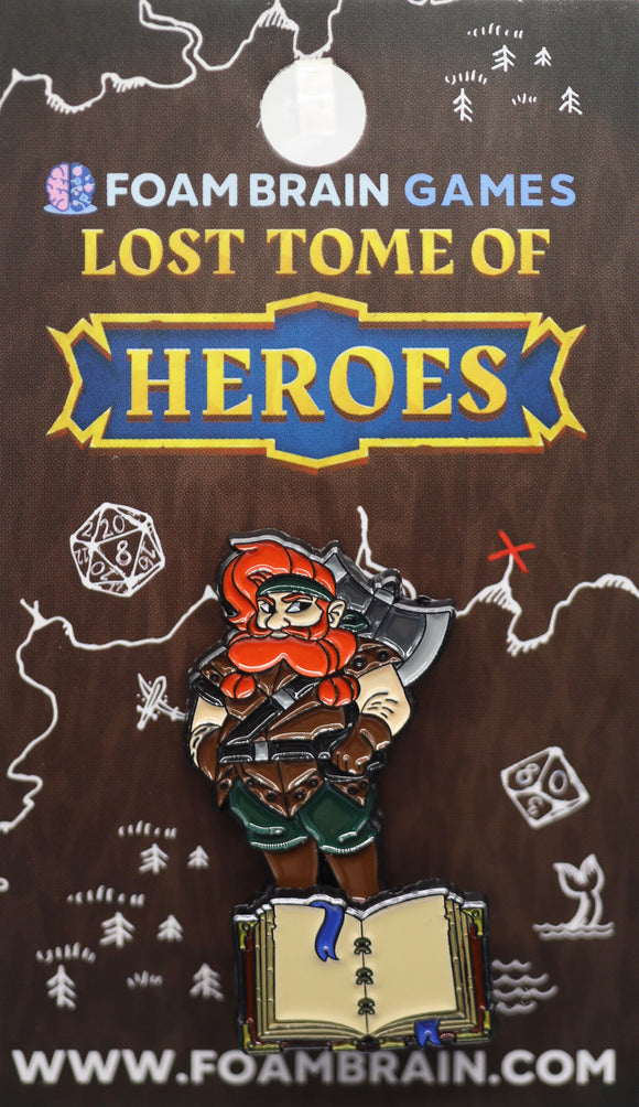 Lost Tome of Heroes Pinatures - Foam Brain Games - Bards & Cards