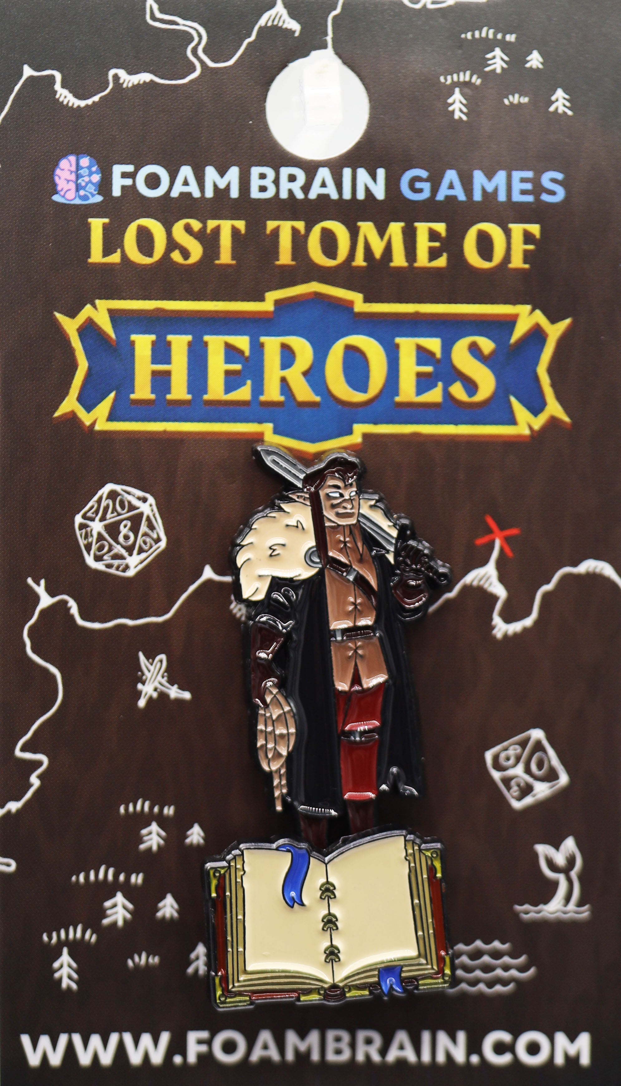Lost Tome of Heroes Pinatures - Foam Brain Games - Bards & Cards