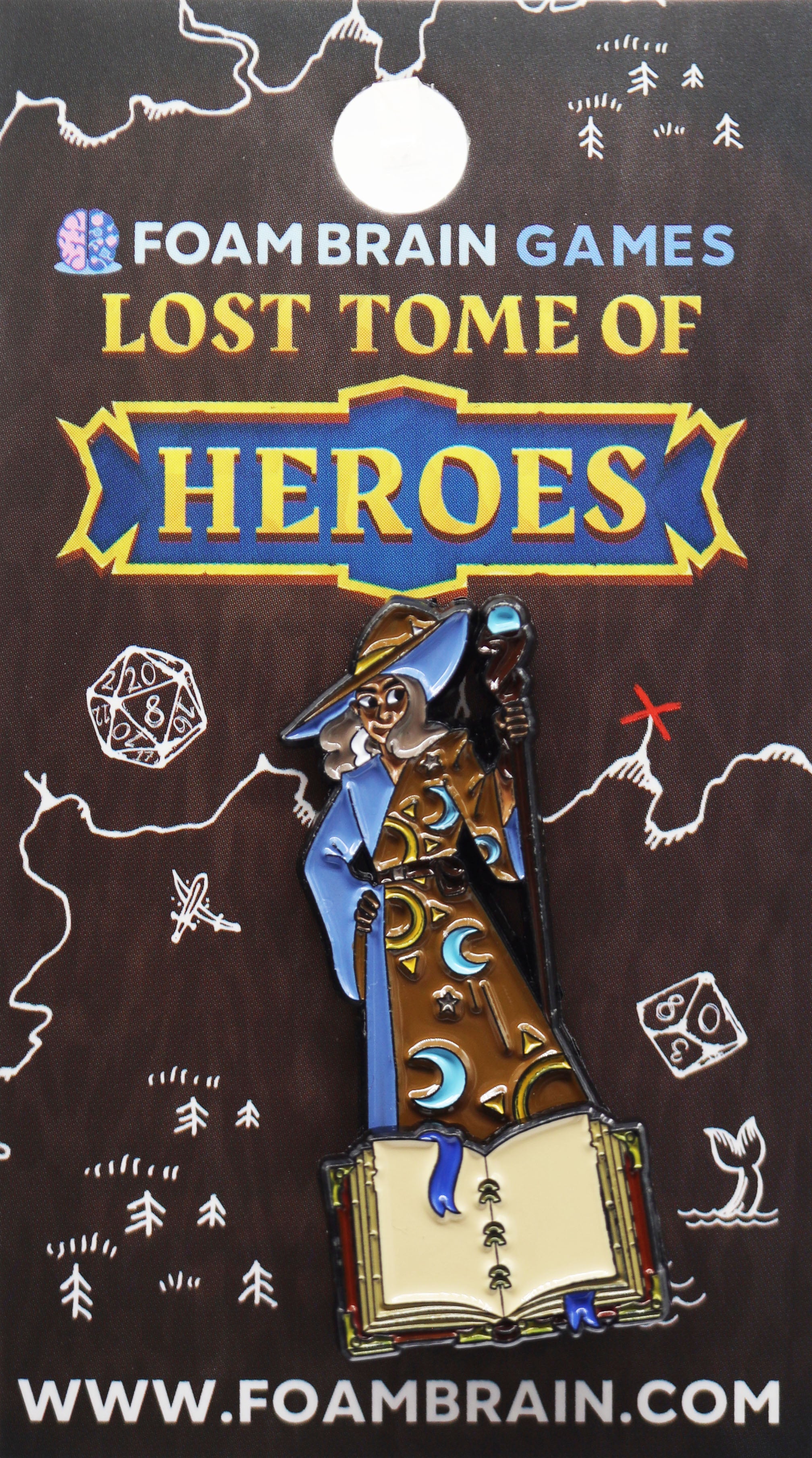 Lost Tome of Heroes Pinatures - Foam Brain Games - Bards & Cards