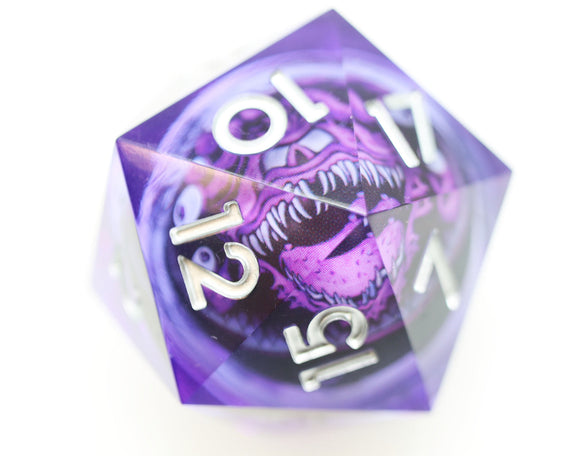 Sharp Edge 35mm Shifting Sphere D20 - Bards & Cards