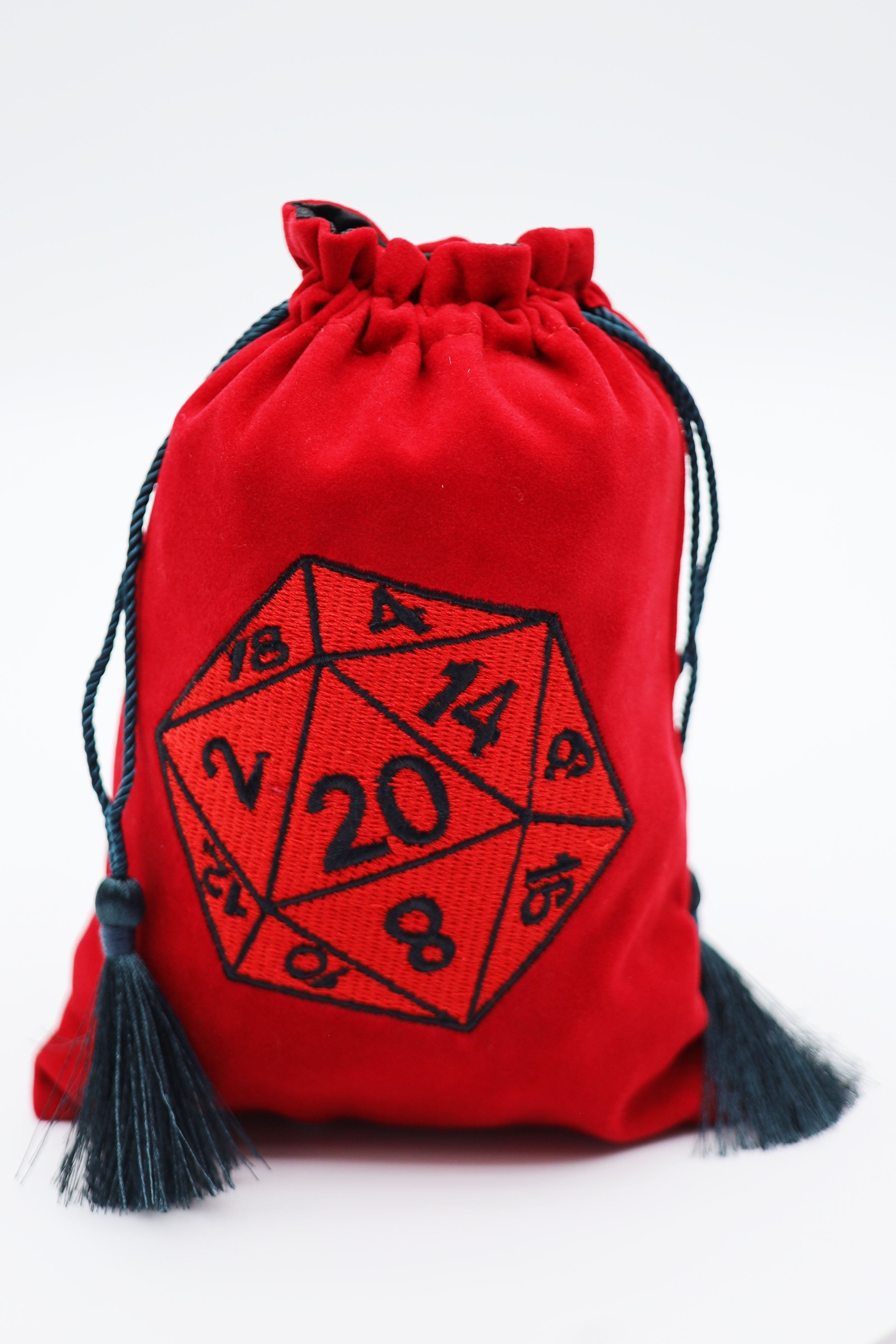 Foam Brain Games Dice Bag - Bards & Cards