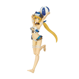 KOTOBUKIYA Plastic Model Kits: Frame Arms Girl - Hresvelgr=Ater (Summer Vacation Ver.) Model Kit - Bards & Cards