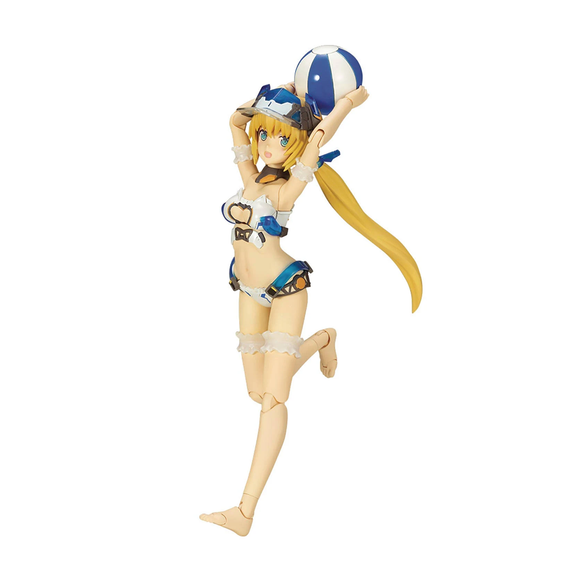 KOTOBUKIYA Plastic Model Kits: Frame Arms Girl - Hresvelgr=Ater (Summer Vacation Ver.) Model Kit - Bards & Cards