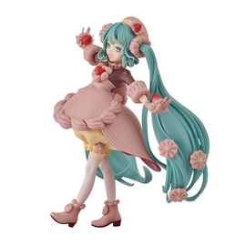 FuRyu: Vocaloid SweetSweets Series - Hatsune Miku (Strawberry Chocolate Short) Figure - Bards & Cards