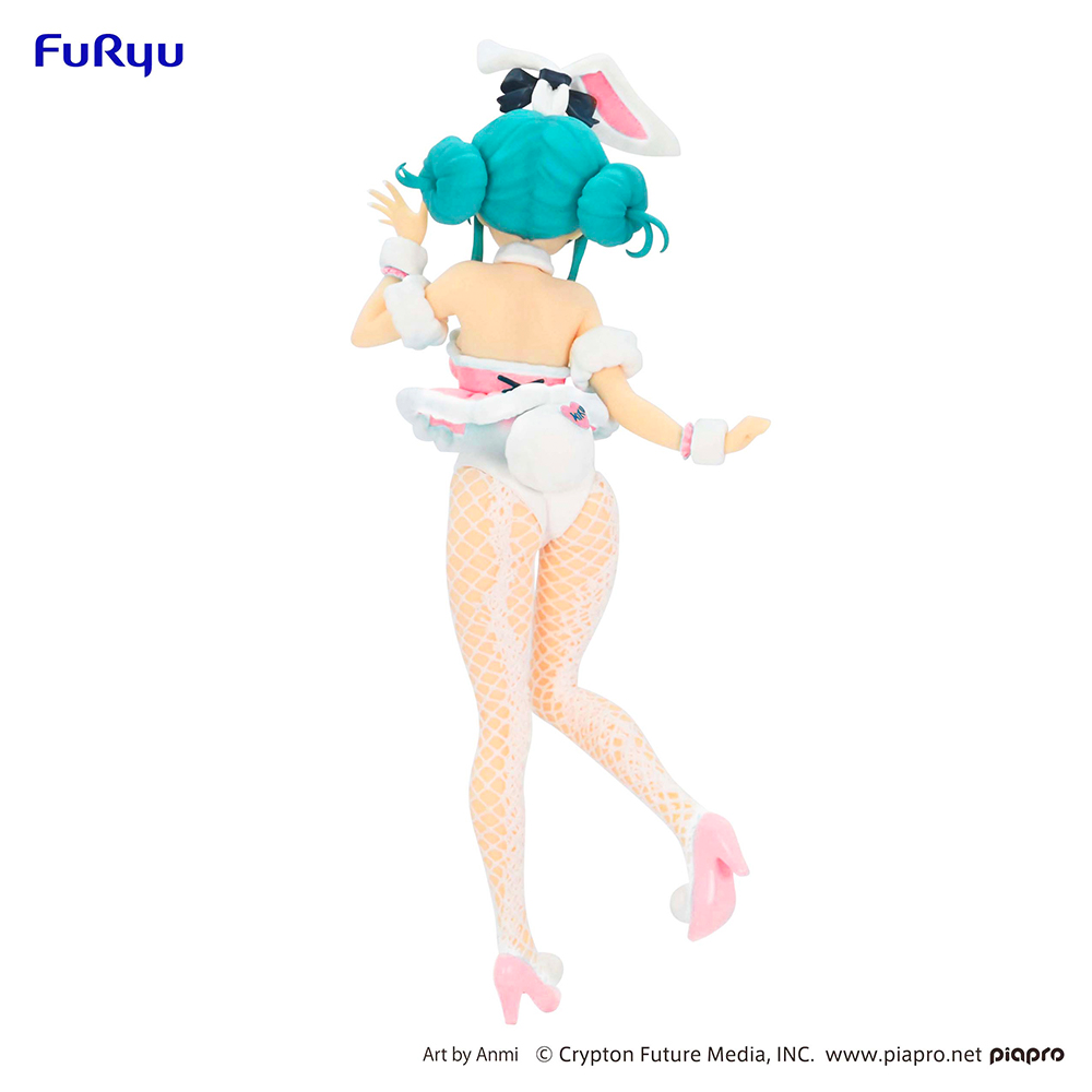 [PRE-ORDER] FuRyu: BiCute Bunnies - Hatsune Miku White Rabbit (Baby Pink Ver.) Figure