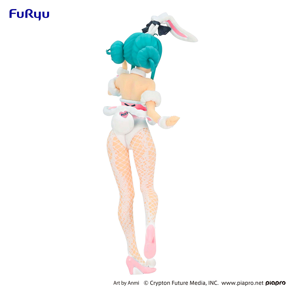 [PRE-ORDER] FuRyu: BiCute Bunnies - Hatsune Miku White Rabbit (Baby Pink Ver.) Figure