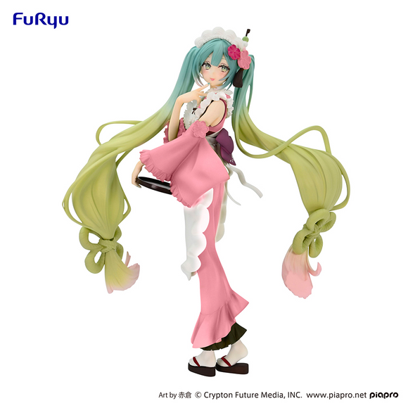 FuRyu: Vocaloid SweetSweets Series - Hatsune Miku (Matcha Green Tea Parfait) Figure - Bards & Cards
