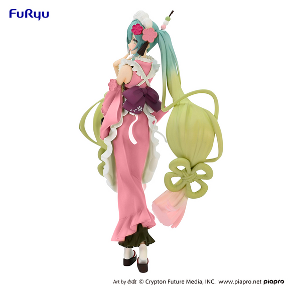 FuRyu: Vocaloid SweetSweets Series - Hatsune Miku (Matcha Green Tea Parfait) Figure - Bards & Cards