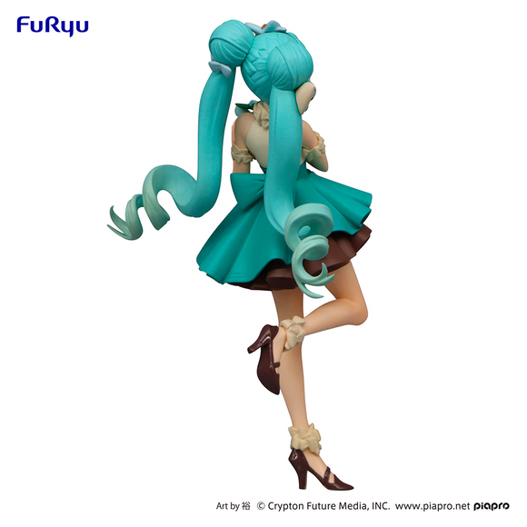 FuRyu: Vocaloid SweetSweets Series - Hatsune Miku (Chocolate Mint Ver.) Figure - Bards & Cards