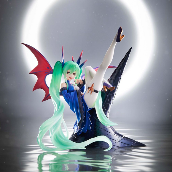 [PRE-ORDER] FuRyu: Vocaloid F - Nex Tenitol Hatsune Miku Dark Figure - Bards & Cards
