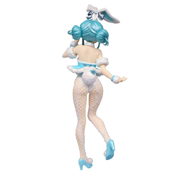 FuRyu: BiCute Bunnies - Hatsune Miku White Rabbit (Baby Blue ver.) Figure - Bards & Cards