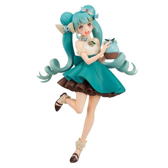 FuRyu: Vocaloid SweetSweets Series - Hatsune Miku (Chocolate Mint) Figure - Bards & Cards