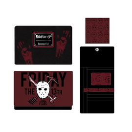 Loungefly: Friday the 13th Jason Mask Tri-Fold Wallet - Bards & Cards