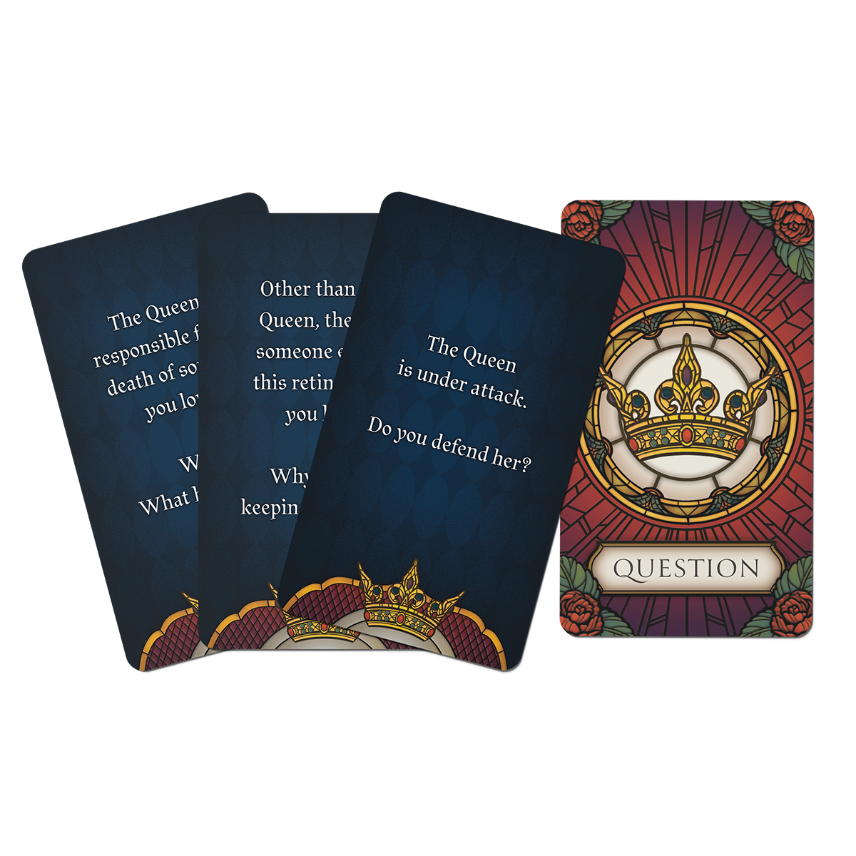 For the Queen - Card-Based Story-Building Game - Bards & Cards