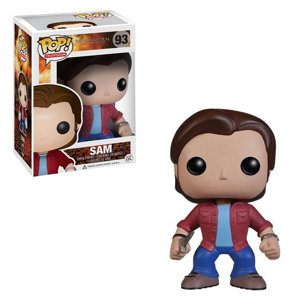 Funko POP! Supernatural - Sam Winchester Vinyl Figure #93 - Bards & Cards