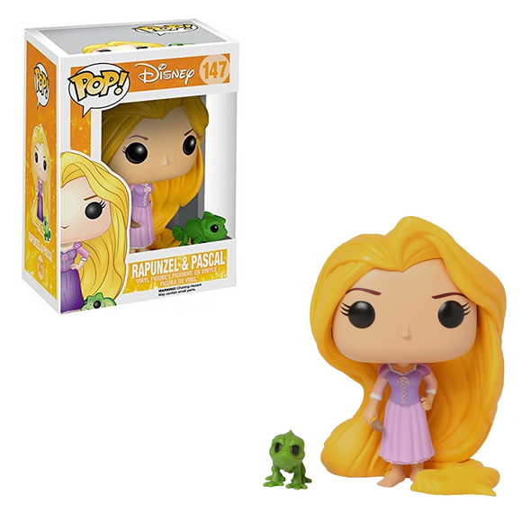 Funko POP! Disney: Tangled - Rapunzel and Pascal Vinyl Figure #147 - Bards & Cards