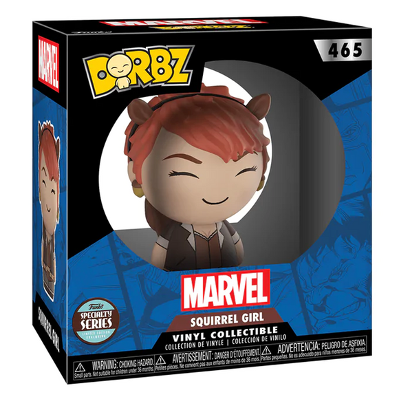 Funko Dorbz: Marvel - Squirrel Girl Vinyl Figure #465 - Bards & Cards