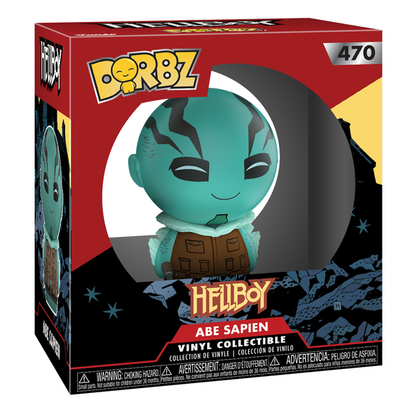 Funko Dorbz: Hellboy - Abe Sapien Vinyl Figure #470 - Bards & Cards