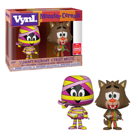 Funko VYNL: AD Icons: Monster Cereals - Yummy Mummy and Fruit Brute Vinyl Figures 2018 Summer Convention Exclusive - Bards & Cards