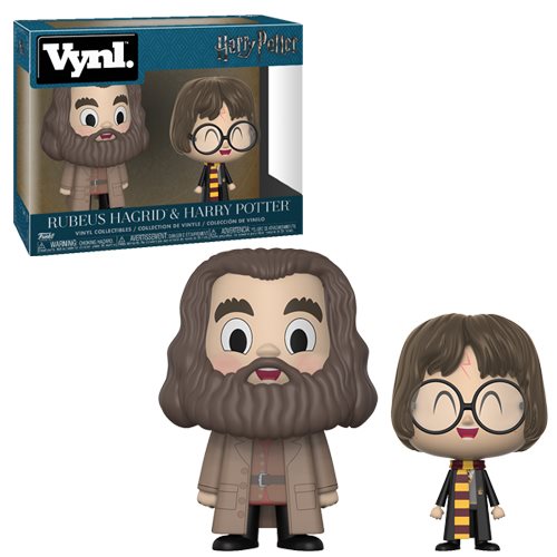 Funko VYNL: Harry Potter - Rubeus Hagrid and Harry Potter Vinyl Figures - Bards & Cards