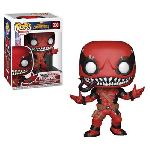 Funko POP! Marvel Contest of Champions - Venompool Vinyl Figure #300 - Bards & Cards