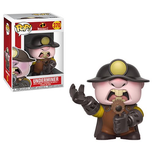 Funko POP! Incredibles 2 - Underminer Vinyl Figure #370 - Bards & Cards