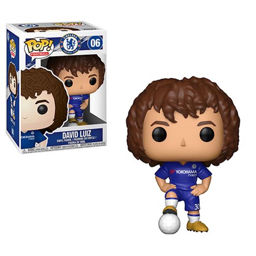 Funko POP! Soccer (Football): Chelsea - David Luiz Vinyl Figure #06