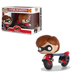Funko POP! Rides: Incredibles 2 - Elastigirl on Elasticycle Vinyl Figure #45 - Bards & Cards