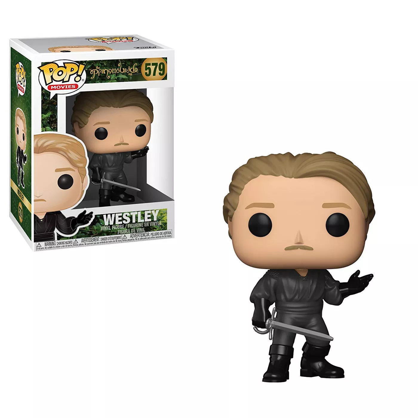 Funko POP! The Princess Bride - Westley Common Vinyl Figure #579 - Bards & Cards