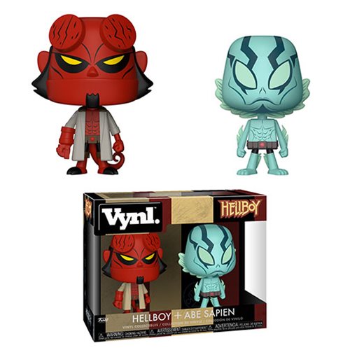 Funko VYNL: Hellboy - Hellboy and Abe Sapien Vinyl Figures - Bards & Cards