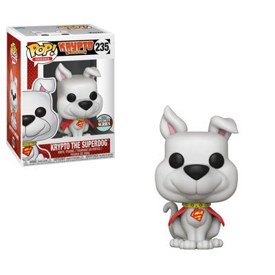 Funko POP! DC - Krypto the Superdog Specialty Series #235 - Bards & Cards