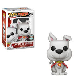 Funko POP! DC - Krypto the Superdog Specialty Series #235 - Bards & Cards