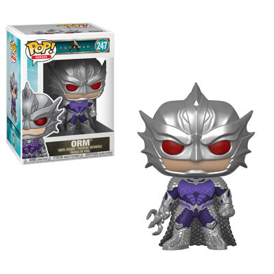 Funko POP! Aquaman - Orm Vinyl Figure #247 - Bards & Cards