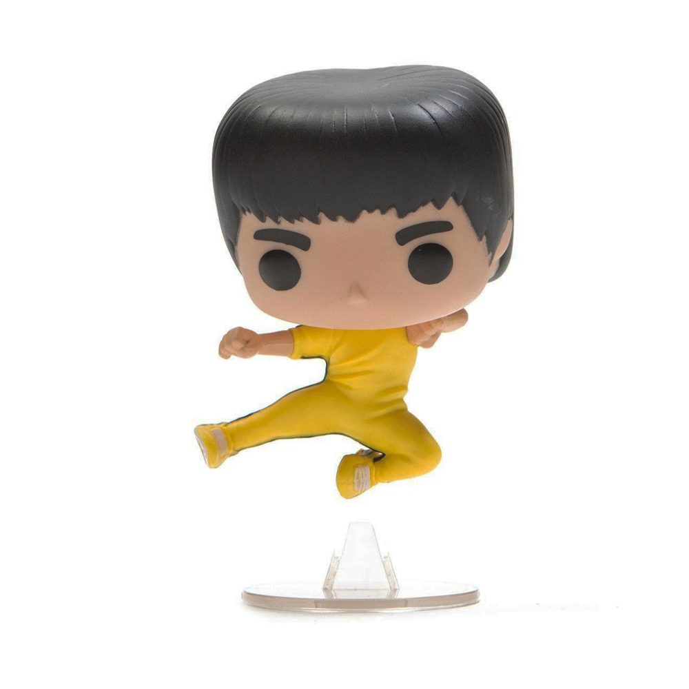 Funko POP! Enter the Dragon - Bruce Lee (Yellow) (Flying Man) Vinyl Figure #592 Bait Exclusive [READ DESCRIPTION] - 0