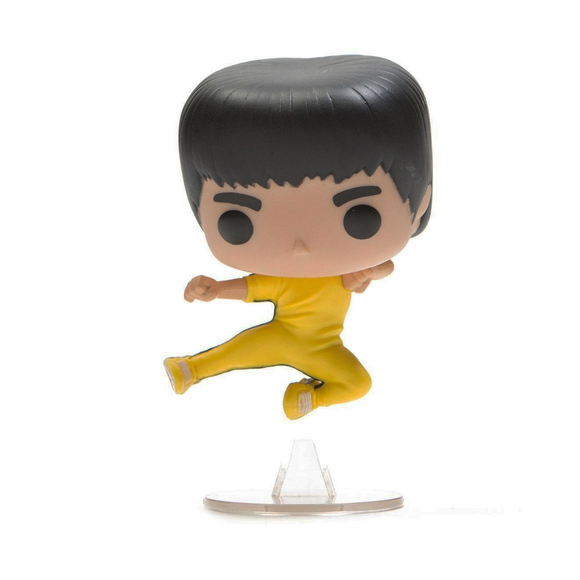 Funko POP! Enter the Dragon - Bruce Lee (Yellow) (Flying Man) Vinyl Figure #592 Bait Exclusive [READ DESCRIPTION] - Bards & Cards