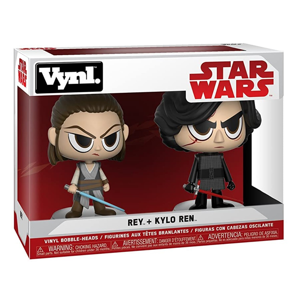 Funko VYNL: Star Wars - Rey and Kylo Ren Vinyl Figures