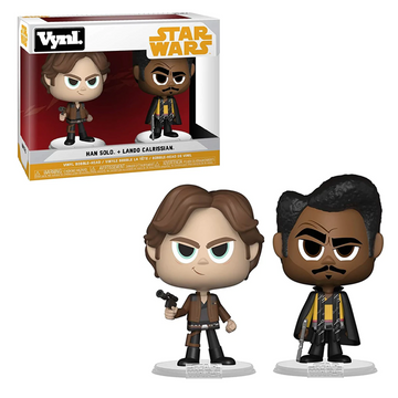 Funko VYNL: Star Wars - Han Solo and Lando Calrissian Vinyl Figures - Bards & Cards