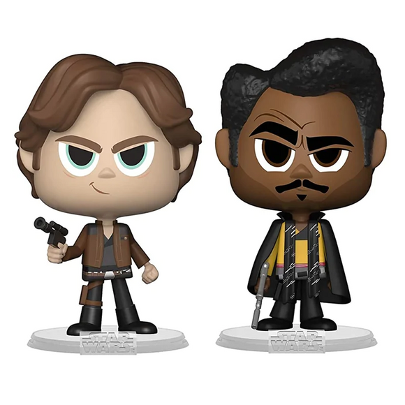Funko VYNL: Star Wars - Han Solo and Lando Calrissian Vinyl Figures - Bards & Cards