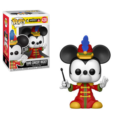 Funko POP! Mickey's 90th Anniversary - Band Concert Mickey Vinyl Figure #430 - Bards & Cards