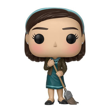 Funko POP! The Shape of Water - Elisa with Broom Vinyl Figure - Bards & Cards