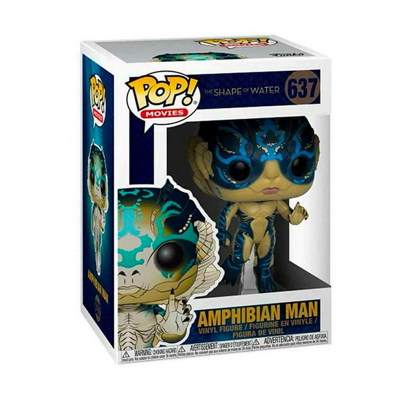 Funko POP! The Shape of Water - Amphibian Man Common Vinyl Figure #637 - Bards & Cards