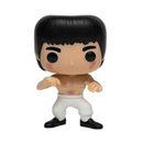 Funko POP! Enter the Dragon - Bruce Lee (White Pants and Scars) Vinyl Figure #218 Bait Exclusive - Bards & Cards